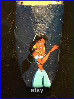Aladdin and Jasmine Custom Painted Toms
