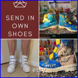 Any Shoe Painted Send in own shoes. Painted pet shoes or painted Disney shoes.