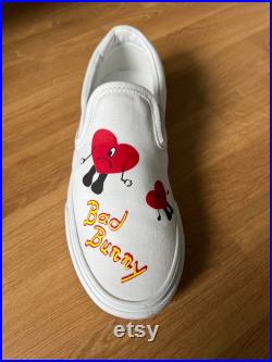 Bad Bunny Shoes Un Verano Sin Ti Vans Custom