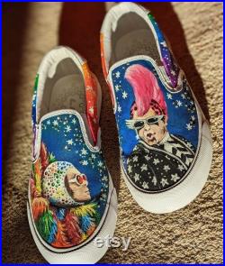 Band Concert Going Hand Painted Shoes