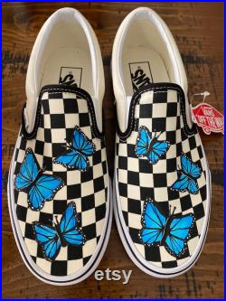 Butterfly Vans Adult Custom Shoes