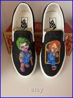 Childs Play Chucky Custom Vans