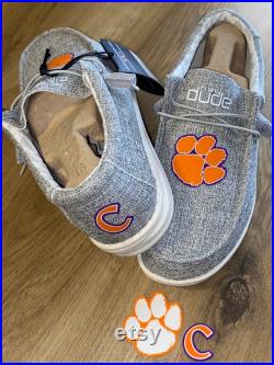 Clemson University Tigers Hey Dude Shoes