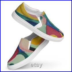 Collab with NG Art, Women s slip-on canvas shoes Limited Ed
