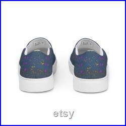 Cosmic Rhythm Men s slip-on canvas shoes