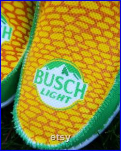 Custom BUSCH LIGHT CORN Slip on Shoes