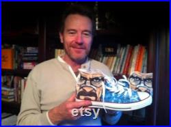 Custom Breaking Bad Inspired Chuck Taylor All Star High Tops Choose Walter White or Jesse Pinkman