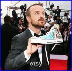 Custom Breaking Bad Inspired Chuck Taylor All Star High Tops Choose Walter White or Jesse Pinkman