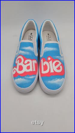 Custom Hand Painted Barbie shoes