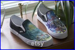 Custom Hand-Painted Iron Maiden Vans Shoes