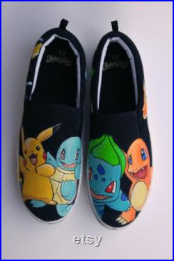 Custom Hand Painted Pokemon Shoes