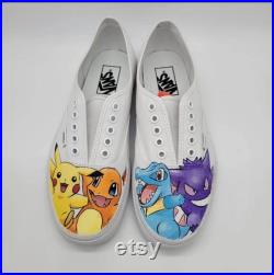 Custom Hand Painted Pokemon Shoes