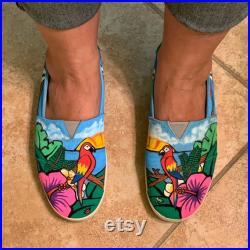 Custom Hand Painted Shoes