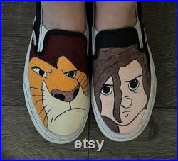 Custom, Hand Painted Shoes