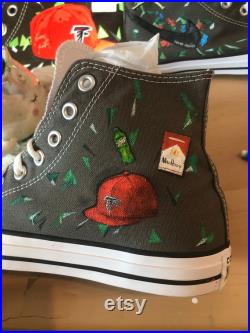 Custom Hand-Painted Shoes