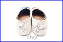 Custom Hand Painted Sleeping Beauty Wedding Shoes