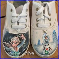 Custom Hand painted Shoes Made to Order Handmade Gift Personalized Gift Custom Shoes Original Art