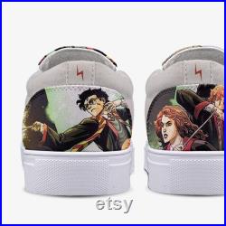 Custom Harry Potter Shoes, Design Your Own Shoes, Creative Custom Footwear, Creative Commons Fan Art