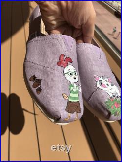 Custom Painted Disney Character Shoes