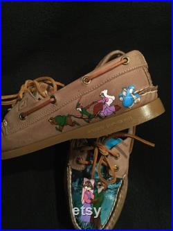Custom Painted Shoes Robin Hood And Maid Marion