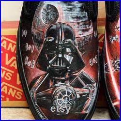 Custom Painted Vans Star Wars Dark Side