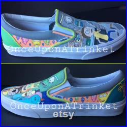 Custom Painted canvas shoes