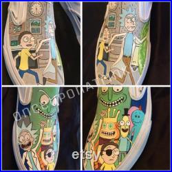 Custom Painted canvas shoes