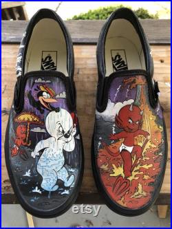 Custom Shoes Hand Painted Shoes Custom Designed Shoes Custom Marvel Shoes Custom Lakers Shoes Led Zeppelin Custom Shoes