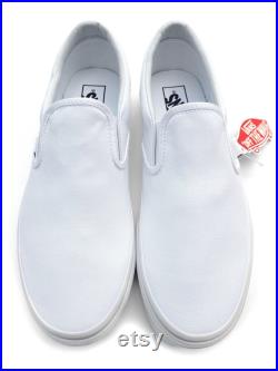 Custom Slip On Front and Back Image Vans Brand Shoes