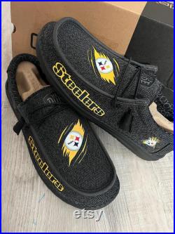 Custom Steelers Hey Dudes