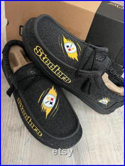 Custom Steelers Hey Dudes