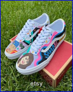 Custom Vans Fresh Prince Of Belair saved by the bell Made to order