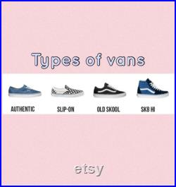 Custom Vans Shoes