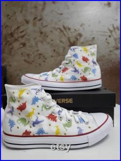 Custom White Converse Chuck Taylor All Star High Tops Personalize With Any Image Pets, Kids, Bands, Shows.
