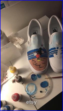 Custom, couples, shoes- matching pair- Nike, Vans- Christmas, birthday, valentines, anniversary gifts (contact to order)
