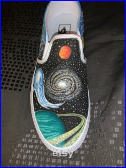 Custom decorated Vans shoes