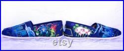 Custom hand painted Shoes Vans, Toms, Keds, Converse- Send me your shoes and I will personalized them