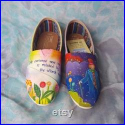 Custom hand painted Shoes Vans, Toms, Keds, Converse- Send me your shoes and I will personalized them