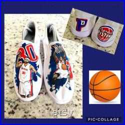 Custom painted shoes