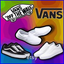 Custom vans sneakers