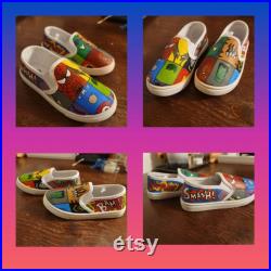 Customized Hand Painted Shoes