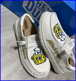 Customized Michigan Wolverines Hey Dudes