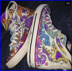 Customized converse or vans