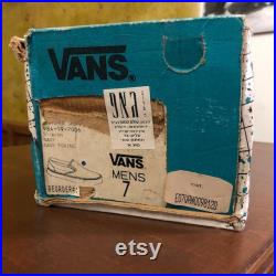 Deadstock VANS vintage slip on style 98 made in USA NOS