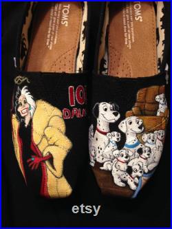 Disney's 101 Dalmatian Custom Shoes, Vans