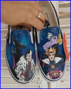 Disney villain, Disney gift , Disney style , Disney shoes , Disney sneakers