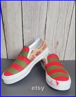 Freddy krueger custom shoes