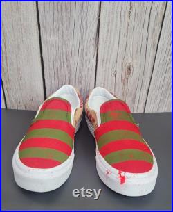 Freddy krueger custom shoes