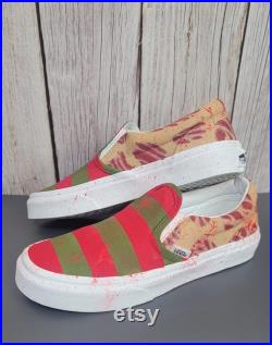 Freddy krueger custom shoes