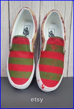 Freddy krueger custom shoes